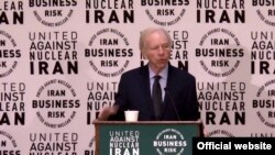 جو لیبرمن در نشست اتحاد در برابر ایران اتمی - آرشیو
