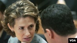 Ibu negara Suriah, Asma al-Assad (Foto: dok).