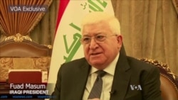Iraqi President Talks to VOA About Fight Against Islamic State