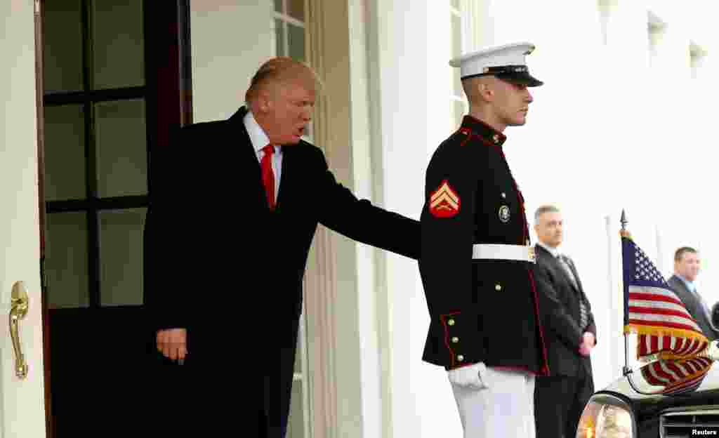 Firai Ministan kasar Iraqi&nbsp;&nbsp;Haider al-Abadi ya gana da takwaran aikinsa na Amurka Donald Trump a Fadar White House, inda suka tattauna kan al&#39;amuran huldodin da suka shafi kasashensu, a ranar Litinin 20 ga watan Maris 2017.