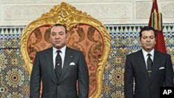 Le roi du Maroc Mohamed VI le 9 mars 2011, à Rabat, Maroc.