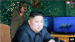 Le dirigeant nord-coréen Kim Jong Un, le 4 mai 2019
