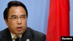 선궈팡 전 중국 외교부 부장조리.