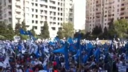 Mitinq hələ başlamayıb