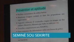 Ayiti Oganize yon Seminè Sou Sekirite