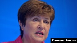 크리스탈리나 게오르기에바 국제통화기금(IMF) 총재.