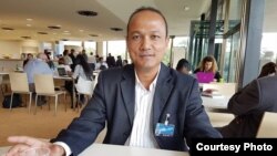 Moeun Tola, executive director of the Center for Alliance of Labor and Human Rights (Central).(Courtesy Photo of Moeun Tola)