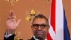 Menteri Luar Negeri Inggris James Cleverly di London, Inggris 12 Desember 2022. (REUTERS/Toby Melville/Pool)