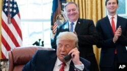 President Donald Trump na Maison Blanche, Washington, 22 octobre 2020.