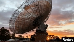 რადიო ტელესკოპი ავსტრალიის ერთ-ერთ ობსერვატორიაში