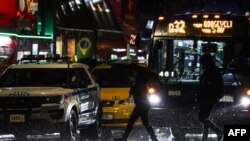 Kiša u Kvinsu, u Njujorku (Foto: Charly TRIBALLEAU / AFP)