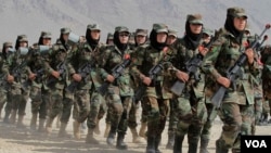 آمار زنان در اردوی افغانستان هم اکنون به ۱۷۲۲ تن می‌رسد