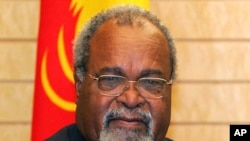 Sir Michael Somare (file photo)