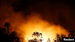 انڈونیشیا: جنگلات میں آگ لگنے سے فضائی آلودگی میں اضافہ