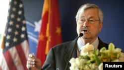 Dubes AS untuk China, Terry Branstad di Beijing, China, 30 Juni 2017. (Foto: dok).
