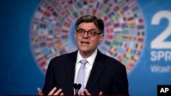 Menteri Keuangan AS Jacob Lew (foto: dok). Depkeu AS melaporkan defisit anggaran AS tahun 2015 terendah dalam 8 tahun terakhir.