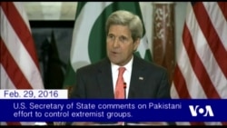 Kerry comments on Pakistan