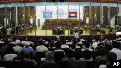 General view of Khmer Rouge tribunal in Cambodia. 