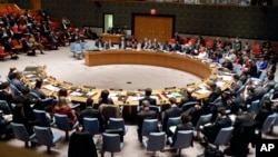 지난해 12월 유엔 안전보장이사회에서 북한 인권 문제를 논의했다. (자료사진)