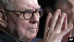 （资料照）波克夏·哈萨威公司董事会主席沃伦·巴菲特。