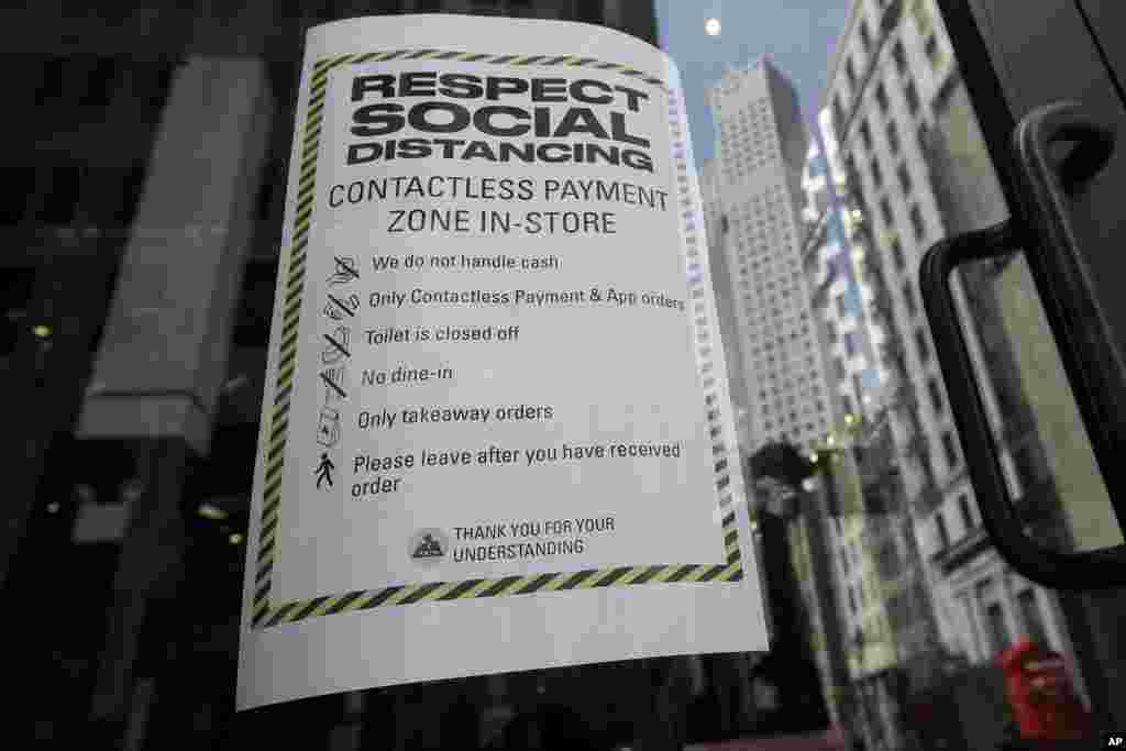 San-Fransiskodago barlardan biri. Kaliforniya shtati, 17-mart, 2020-yil.&nbsp; &nbsp;