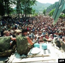 Izbeglice iz Srebrenice, 14.jul 1995