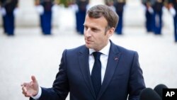 Presiden Perancis Emanuel Macron 