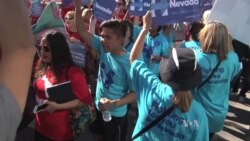 Action Outside Debate Hall, Inside Spin Room at First Democratic Debate