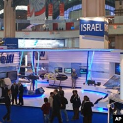 The Israeli exhibit at India's defense show, New Delhi. 15 Feb 2010