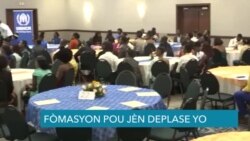 Jèn Jan Katye Defavorize yo Resevwa Fòmasyon sou Vyolans Seksyèl 