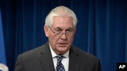 렉스 틸러슨 미 국무장관