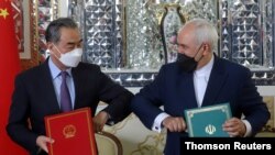 توافق‌نامه همکاری ۲۵ ساله چین و ایران امضا شد (۷ فروردین ۱۴۰۰)