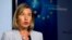 FILE: European Union foreign policy chief Federica Mogherini speaks during a media conference in Brussels, Jan. 11, 2018.