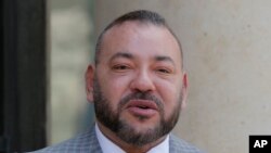 Le roi du Maroc, Mohammed VI, le 2 mai 2017. (AP Photo/Michel Euler)