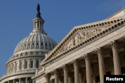 상원 방향에서 바라본 연방 의사당 전경.