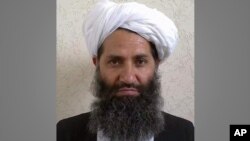 Pemimpin Taliban, Haibatullah Akhundzada (foto: dok).