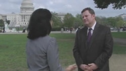Assistant Secretary of State for Public Affairs Mike Hammer talks to VOA Uzbek 