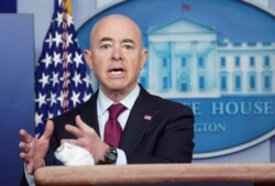 Sekretar za nacionalnu sigurnost Alejandro Mayorkas.