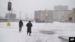 Sneg i jak vetar u Nju Džerziju