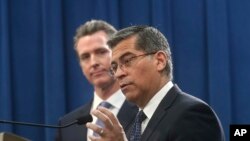 លោក​រដ្ឋមន្ត្រី​យុត្តិធម៌​រដ្ឋ California និយាយ​ថា រដ្ឋ California ប្រហែល​នឹង​ប្តឹង​លោក​ប្រធានាធិបតី ដូណាល់ ត្រាំ​ សម្រាប់​ការ​ដាក់​ប្រទេស​ឲ្យ​នៅ​ក្នុង​ភាព​មាន​អាសន្ន កាលពី​ថ្ងៃទី១៥ ខែកុម្ភៈ ឆ្នាំ២០១៩។