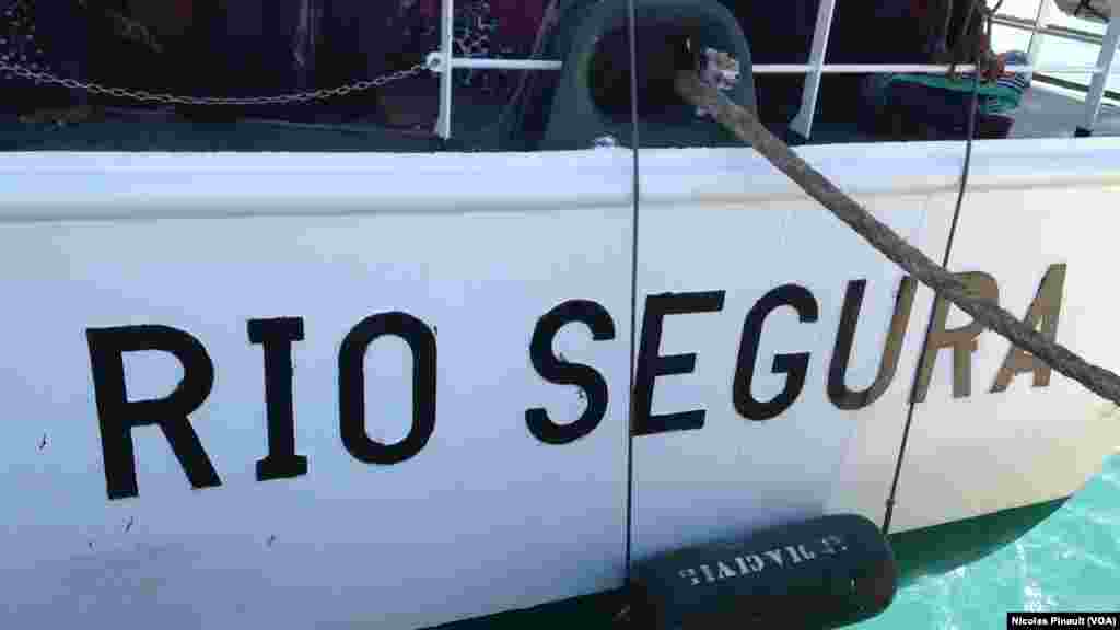 Birnin &ldquo;Rio Segura&rdquo; Dake Pozzallo, Sicily, Italiya, Oktoba 8, 2015.