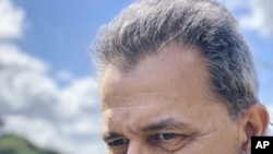 عکسی از جمشید شارمهد که خانواده او برای انتشار در اختیار خبرگزاری آسوشیتدپرس قرار داد. 