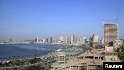 Vue generale de Luanda, mai 2015.