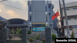 Gedung Pastoral ST Herkulanus di Depok, Jawa Barat. (Foto: VOA/Sasmito)