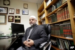 Dr. Mohammad Qatanani, Imam at The Islamic Center of Passaic County in Paterson, N.J., talks about rising tensions in the area, Nov. 1, 2017.