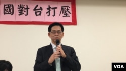 华府台湾同乡会会长简明子(美国之音钟辰芳拍摄)