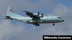 한국방공식별구역(KADIZ)에 진입해 비행한 것으로 추정되는 중국의 Y-9 정찰기. 중국 군용기의 KADIZ 진입은 올해들어 이번까지 26차례가 넘은 것으로 알려졌다. (자료사진)