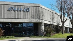 Les bureaux de Procera sont visibles le jeudi 8 mars 2018 à Fremont, en Californie. Son matériel est vendu par la société canadienne Sandvine.