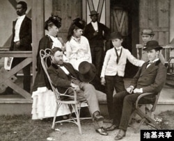 Grant with his family