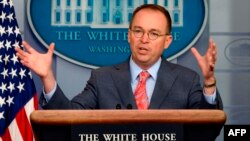 Kepala staf Gedung Putih, Mick Mulvaney (foto: dok).